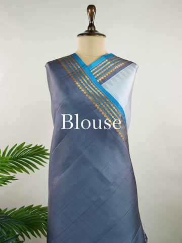 Shakti - Handloom Gadwal Silk Saree | Pure Silk | Zari Border
