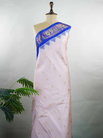 Keertana - Handloom Gadwal Silk Saree | Pure Silk | Zari Border