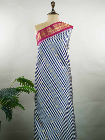 Ranjani - Handloom Gadwal Silk Saree | Pure Silk | Zari Border