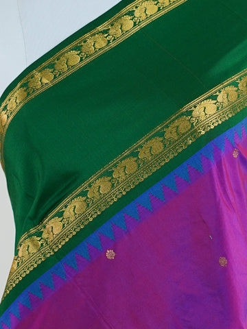 Narayanpet Narayanpet Pattu sarees are known for their lightweight drape, rich zari borders, and classic temple motifs. Once reserved for royals, these handloom treasures are now cherished for their timeless charm and ease of wear. A vintage weave reimagined for today’s graceful celebrations.

#Manoranjitham #NarayanpetPattu #LightweightSilks #TempleBorders #HandloomSarees #VintageWeaves #RoyalDrapes #PattuSarees #SouthIndianSilk #WovenTradition #EverydayElegance Aaratrika - Manoranjitham Weaves - Handloom 