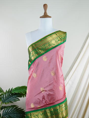 Narayanpet Narayanpet Pattu sarees are known for their lightweight texture and rich borders. Once woven for royalty, these vintage drapes are now making a graceful comeback. A timeless weave that blends tradition with everyday elegance. Ishwari - Manoranjitham Weaves - Handloom Store
