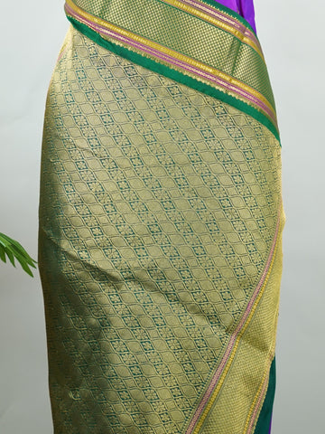 Narayanpet Narayanpet plain sarees are known for their elegant simplicity, featuring rich cotton or silk textures with contrasting borders.
They beautifully blend traditional craftsmanship with everyday comfort, making them perfect for both casual and festive wear. Eshira - Manoranjitham Weaves - Handloom Store