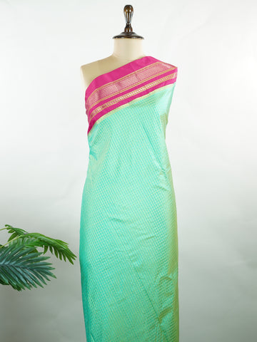 Narayanpet Narayanpet plain sarees are known for their elegant simplicity, featuring rich cotton or silk textures with contrasting borders.
They beautifully blend traditional craftsmanship with everyday comfort, making them perfect for both casual and festive wear. Shringara - Manoranjitham Weaves - Handloom Store