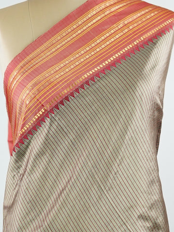 Ambika – Narayanpet Silk Saree | Handloom | Contrasting Border