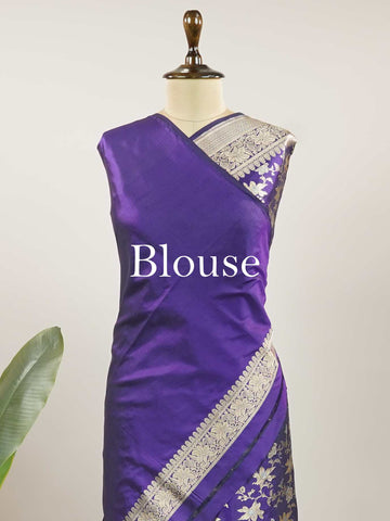 Neelaveni - Banarasi Katan Silk Saree | Full Jaal Zari