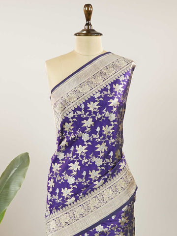 Neelaveni - Banarasi Katan Silk Saree | Full Jaal Zari