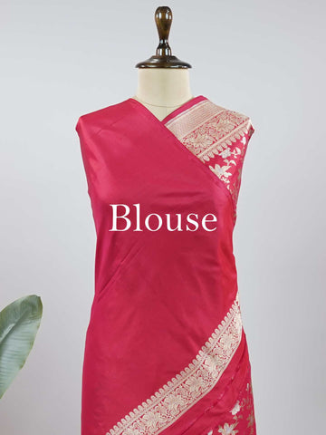 Chandrika - Banarasi Katan Silk Saree | Full Jaal Zari