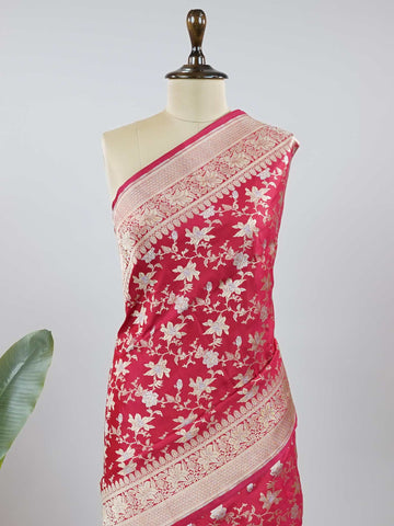 Chandrika - Banarasi Katan Silk Saree | Full Jaal Zari