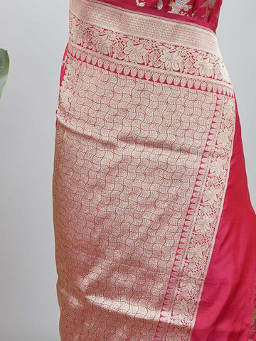 Chandrika - Banarasi Katan Silk Saree | Full Jaal Zari