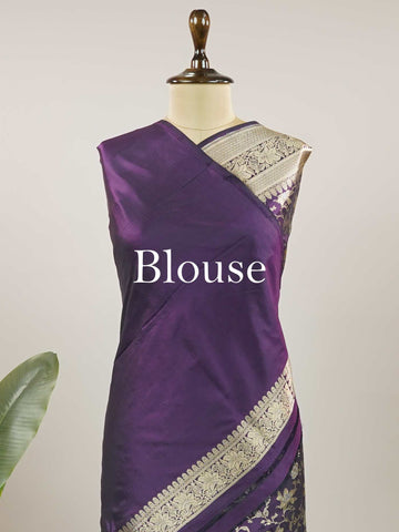 Vennela - Banarasi Katan Silk Saree | Full Jaal Zari