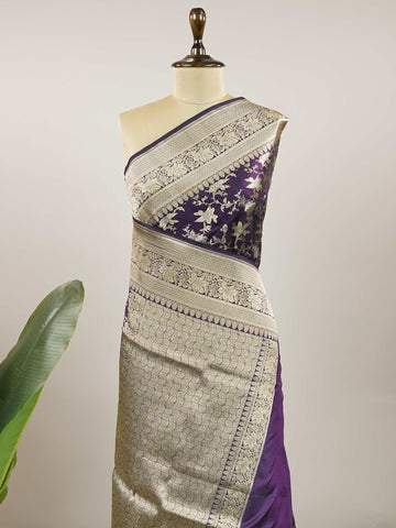 Vennela - Banarasi Katan Silk Saree | Full Jaal Zari