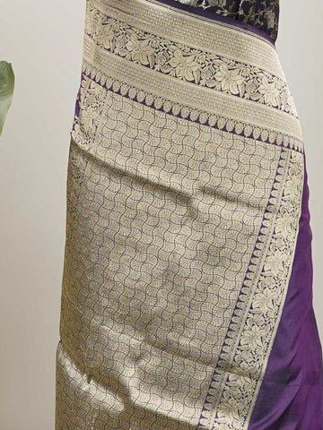 Vennela - Banarasi Katan Silk Saree | Full Jaal Zari