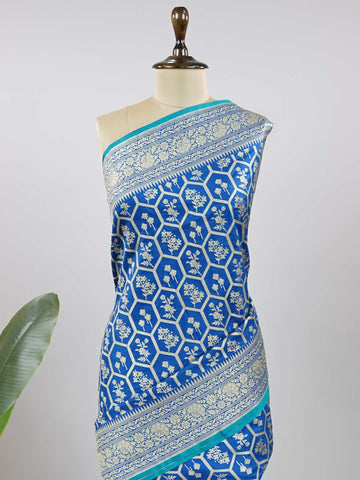 Praseeda - Banarasi Katan Silk Saree | Woven Motifs