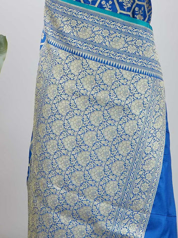 Praseeda - Banarasi Katan Silk Saree | Woven Motifs