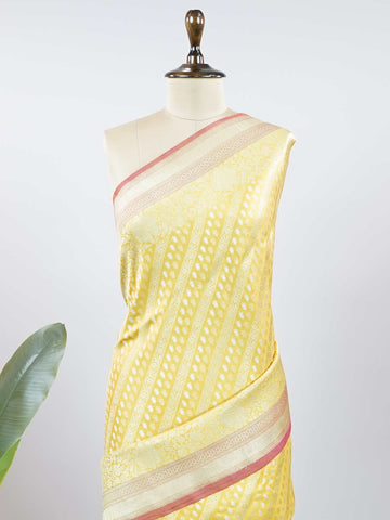 Manimanditha - Banarasi Katan Silk Saree | Woven Motifs