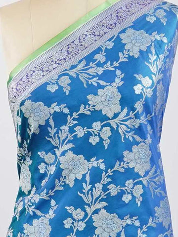 Pankajamukha - Banarasi Katan Silk Saree | Woven Motifs