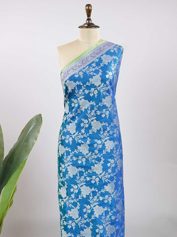 Pankajamukha - Banarasi Katan Silk Saree | Woven Motifs