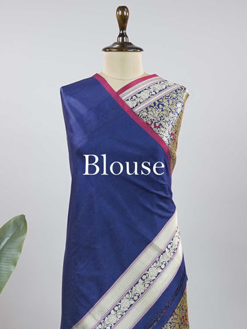 Niranjana - Banarasi Katan Silk Saree | Woven Motifs