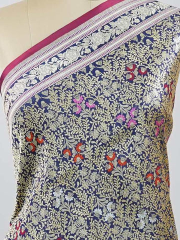 Niranjana - Banarasi Katan Silk Saree | Woven Motifs