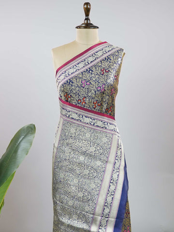 Niranjana - Banarasi Katan Silk Saree | Woven Motifs