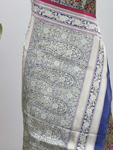 Niranjana - Banarasi Katan Silk Saree | Woven Motifs