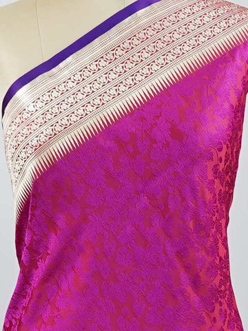 Tripura - Banarasi Katan Silk Saree | Woven Motifs