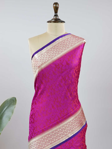 Tripura - Banarasi Katan Silk Saree | Woven Motifs