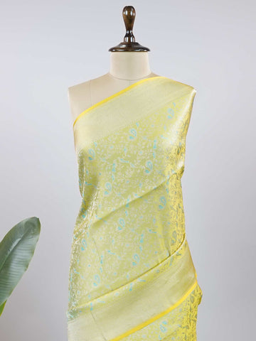 Mandara - Banarasi Katan Silk Saree | Woven Motifs