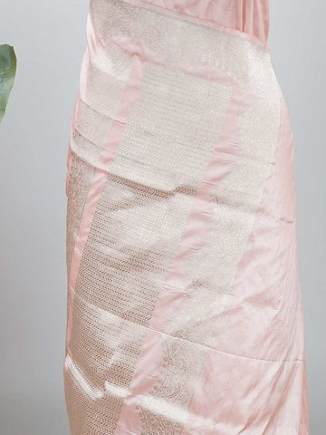 Aabha - Banarasi Katan Silk Saree | Woven Motifs