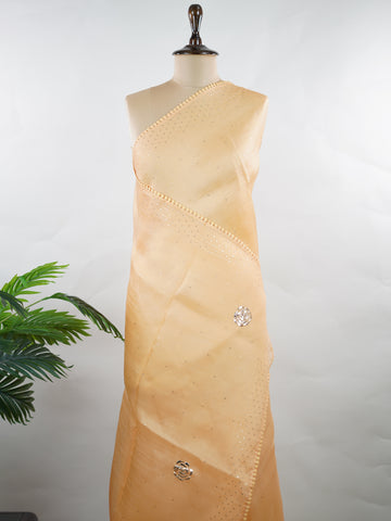 Organza Organza Embroidery Sharvani - Manoranjitham Weaves - Handloom Store