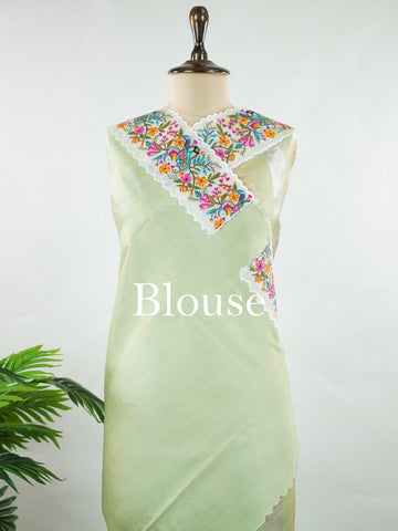 Organza Organza Embroidery Mokshitha - Manoranjitham Weaves - Handloom Store