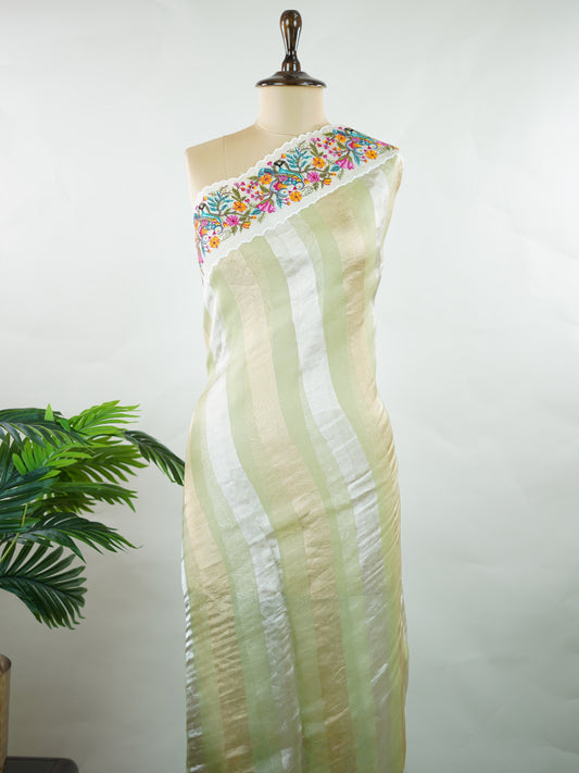 Organza Organza Embroidery Mokshitha - Manoranjitham Weaves - Handloom Store