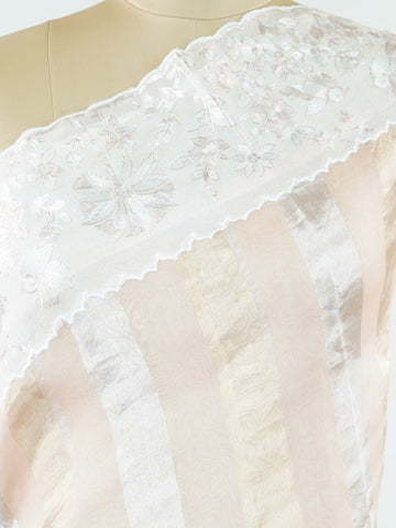 Organza Vintage Kanjivaram Myra - Manoranjitham Weaves - Handloom Store