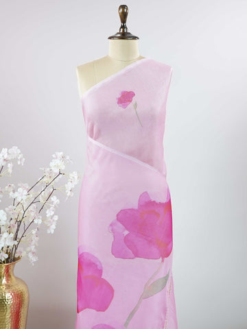 Organza Organza Kaushiki - Organza saree - Manoranjitham Weaves - Handloom Store