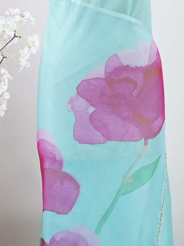 Organza Organza Hemangi - Organza saree - Manoranjitham Weaves - Handloom Store