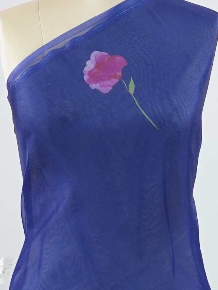 Organza Organza Nitya - Organza saree - Manoranjitham Weaves - Handloom Store