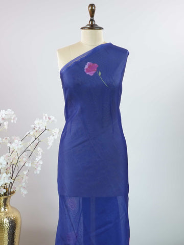 Organza Organza Nitya - Organza saree - Manoranjitham Weaves - Handloom Store