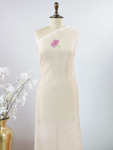 Organza Organza Kamala - Chinnon saree - Manoranjitham Weaves - Handloom Store