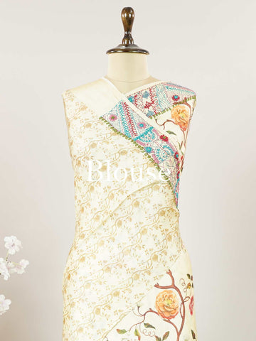 Tussar A masterpiece from Jharkhand, this 100% pure Tussar silk saree is a tribute to India’s handloom heritage. Adorned with fine weaving and delicate handwork, it’s crafted for brides and cherished occasions. Every thread reflects grace, legacy, and the artistry of skilled weavers.

#Manoranjitham #TussarSilk #HandloomElegance #JharkhandWeaves #PureTussar #BridalSarees #TraditionalCraftsmanship #WovenByHand #CelebrationWear #TimelessSilks Bhuvaneshwari - Tussar Silk Saree | Hand Embroidered - Manoranjitha
