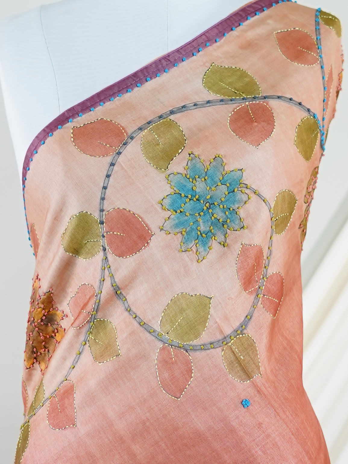 Tussar  100% Pure Tussar - Manoranjitham Weaves - Handloom Store