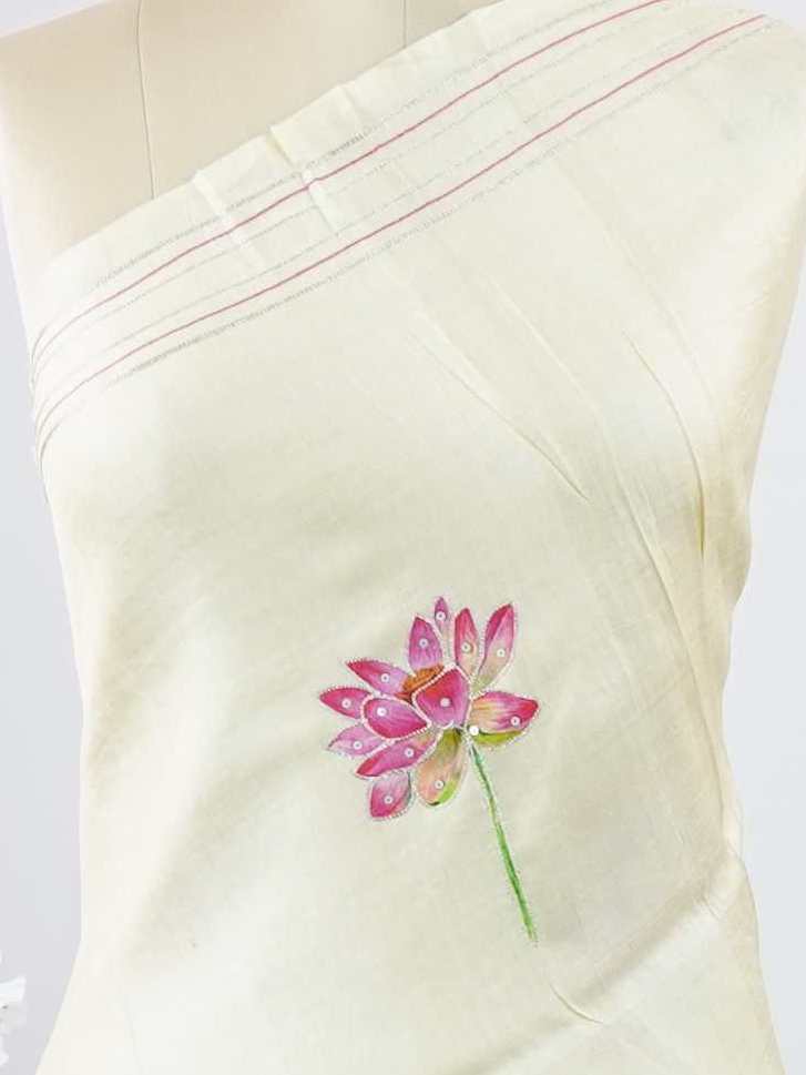 Tussar Elegant Tussar Sulochana - Tussar saree - Manoranjitham Weaves - Handloom Store