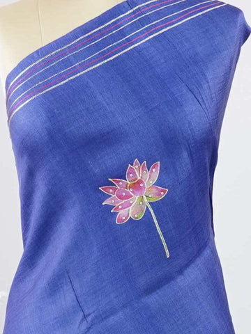 Tussar Elegant Tussar Trijata - Tussar saree - Manoranjitham Weaves - Handloom Store