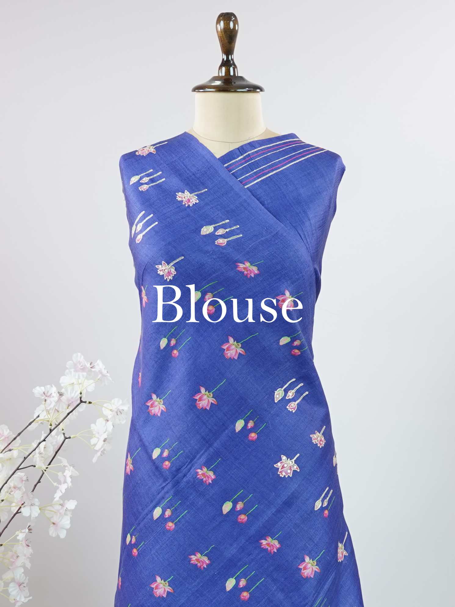 Tussar Elegant Tussar Trijata - Tussar saree - Manoranjitham Weaves - Handloom Store