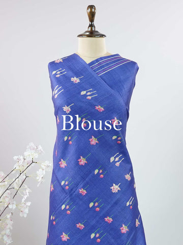 Tussar Elegant Tussar Trijata - Tussar saree - Manoranjitham Weaves - Handloom Store