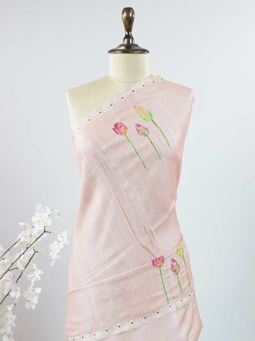 Tussar Elegant Tussar Sulabha - Tussar saree - Manoranjitham Weaves - Handloom Store