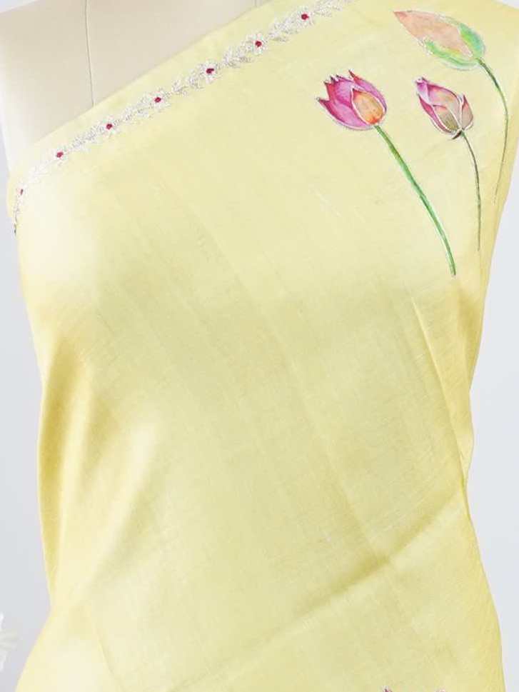 Tussar Elegant Tussar Maitreyi - Tussar saree - Manoranjitham Weaves - Handloom Store