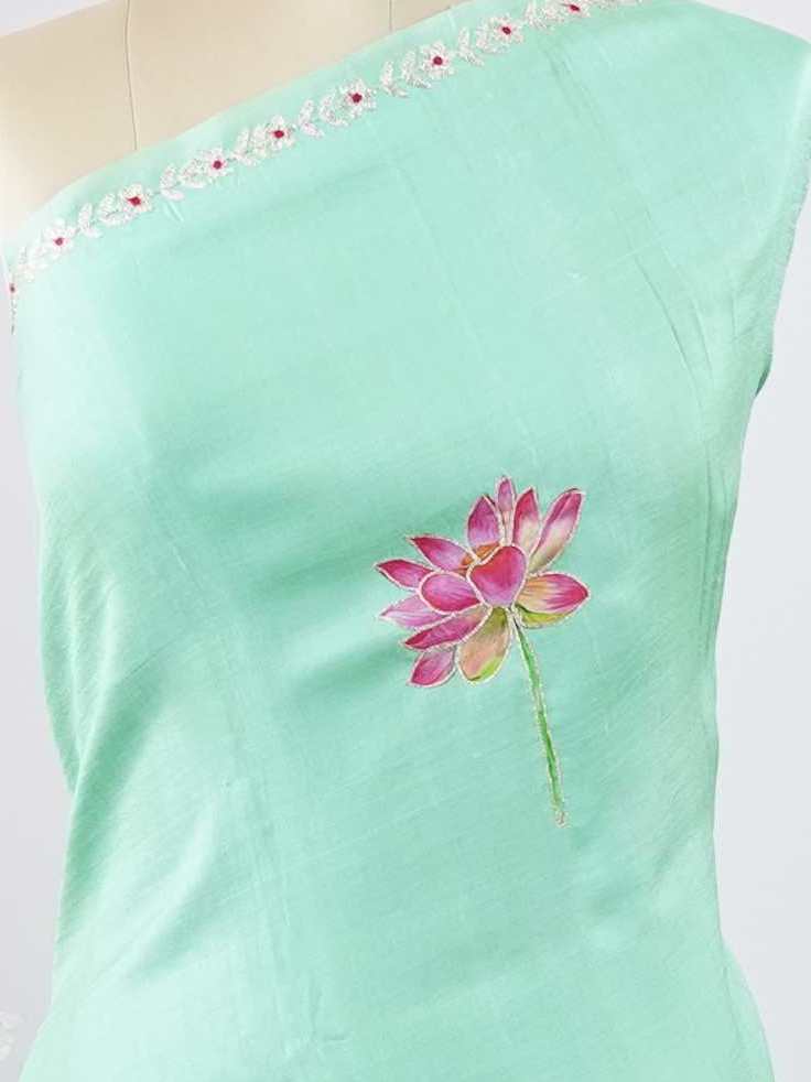 Tussar Elegant Tussar Indumati - Tussar saree - Manoranjitham Weaves - Handloom Store