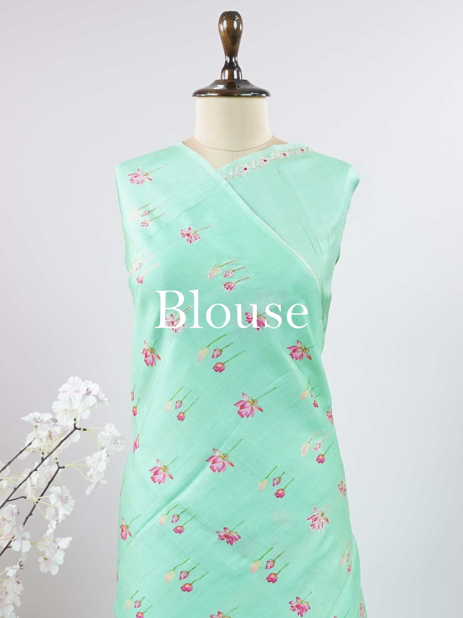Tussar Elegant Tussar Indumati - Tussar saree - Manoranjitham Weaves - Handloom Store