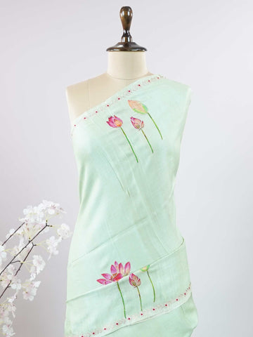 Tussar Elegant Tussar Chitrangada - Tussar saree - Manoranjitham Weaves - Handloom Store