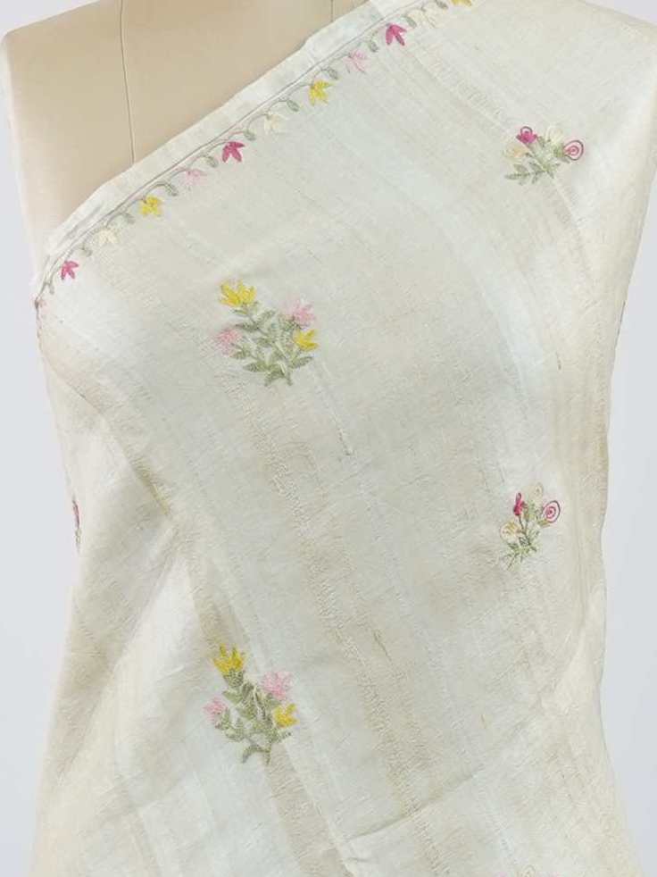 Tussar Elegant Tussar Subhadra - Tussar saree - Manoranjitham Weaves - Handloom Store